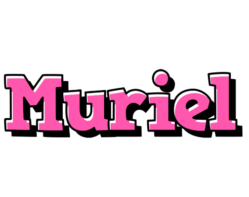 Muriel girlish logo