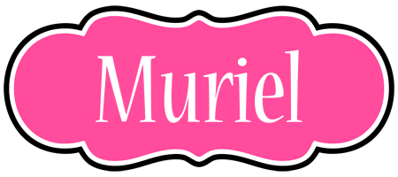 Muriel invitation logo