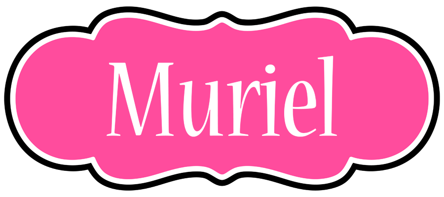Muriel invitation logo