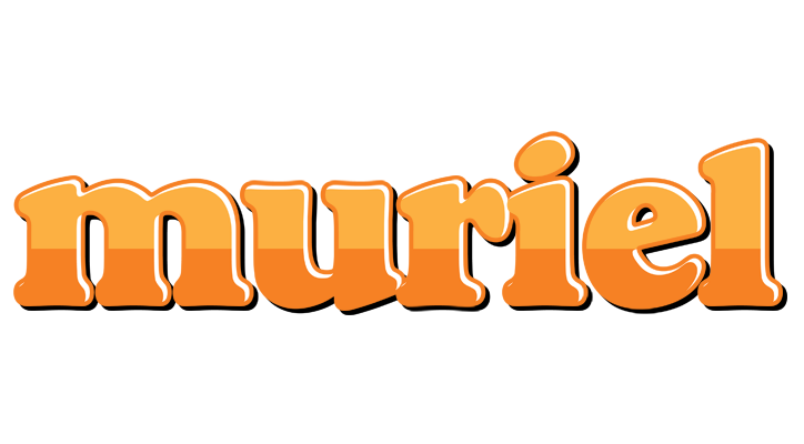 Muriel orange logo