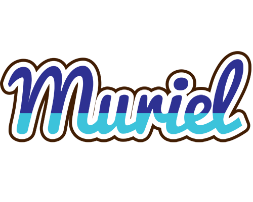 Muriel raining logo
