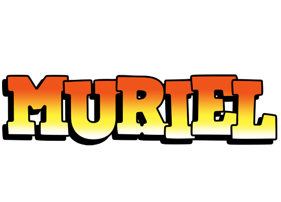 Muriel sunset logo