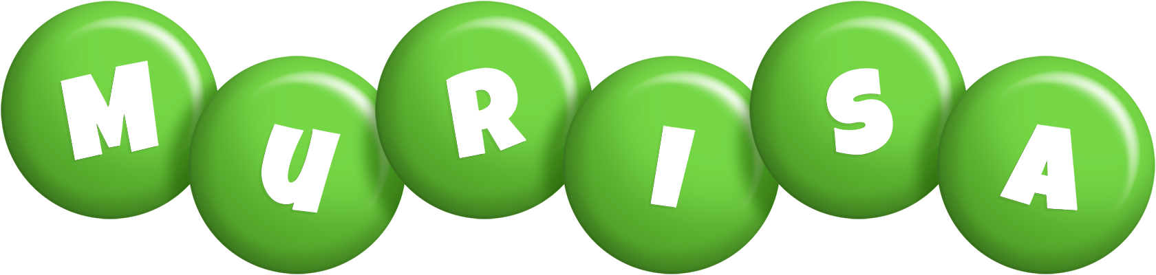 Murisa candy-green logo