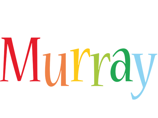 Murray birthday logo