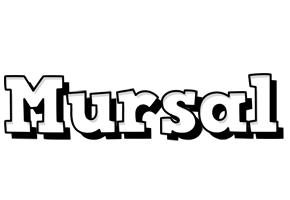 Mursal snowing logo