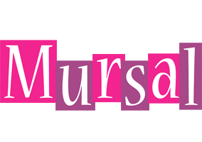 Mursal whine logo