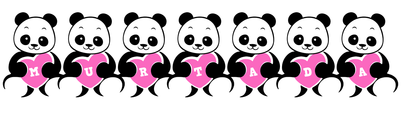 Murtada love-panda logo