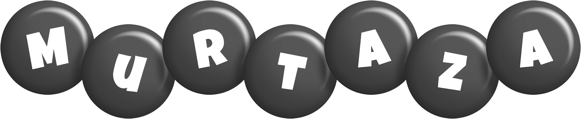 Murtaza candy-black logo