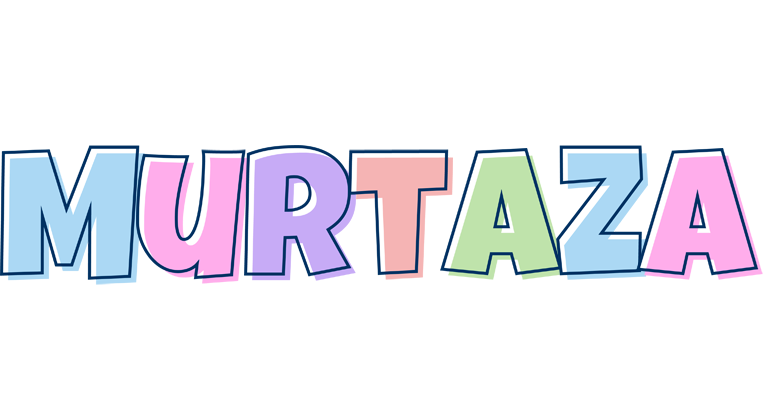 Murtaza pastel logo