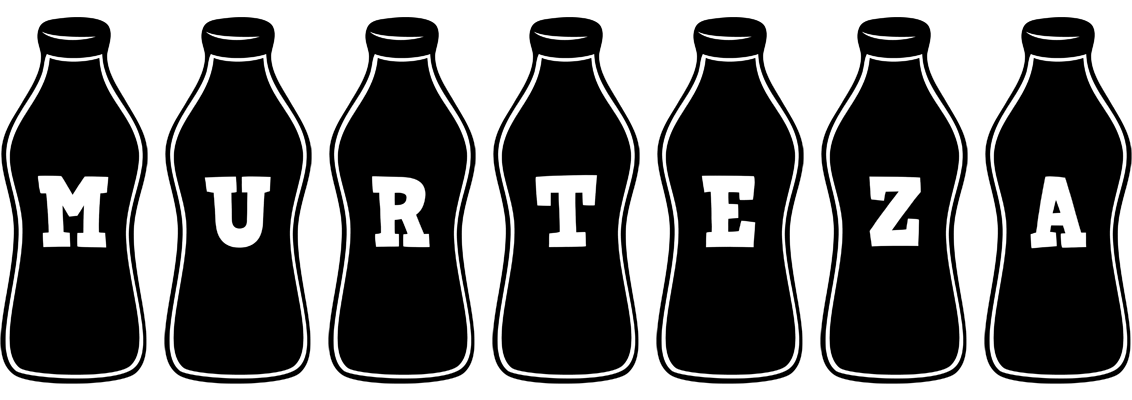 Murteza bottle logo