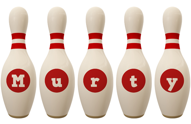 Murty bowling-pin logo