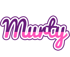 Murty cheerful logo