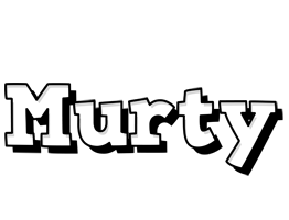 Murty snowing logo