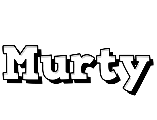 Murty snowing logo