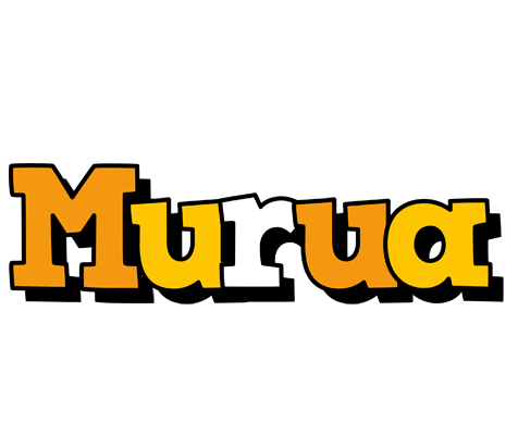 Murua cartoon logo