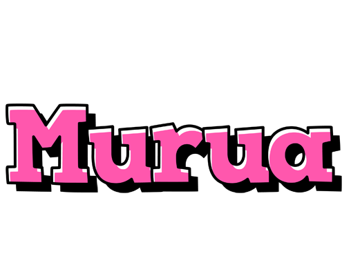 Murua girlish logo