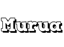 Murua snowing logo