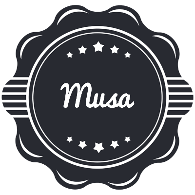 Musa badge logo