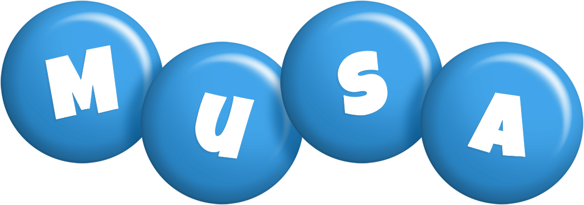 Musa candy-blue logo