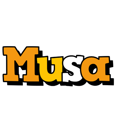 Musa cartoon logo