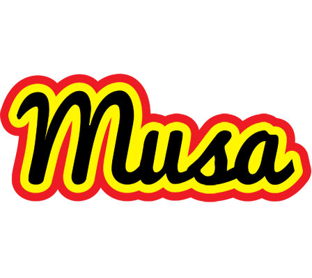 Musa flaming logo