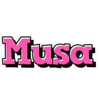 Musa girlish logo