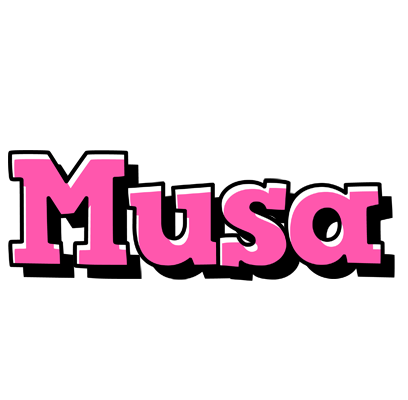 Musa girlish logo