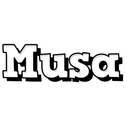 Musa snowing logo