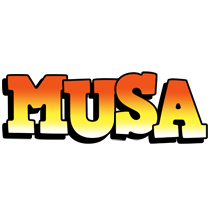 Musa sunset logo