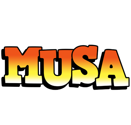 Musa sunset logo