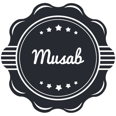Musab badge logo