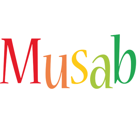 Musab birthday logo