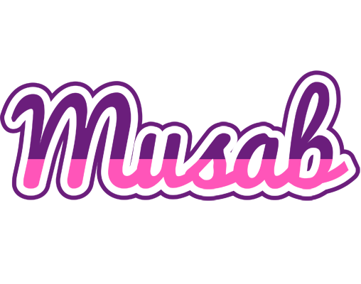 Musab cheerful logo