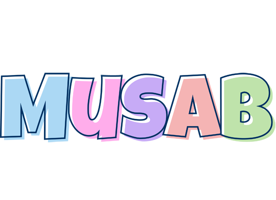 Musab pastel logo