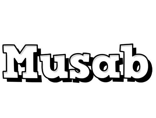 Musab snowing logo