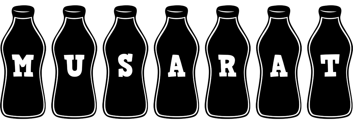 Musarat bottle logo