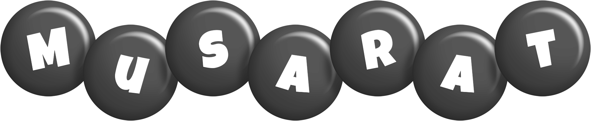 Musarat candy-black logo