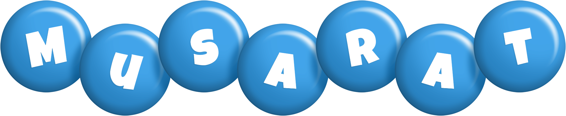 Musarat candy-blue logo