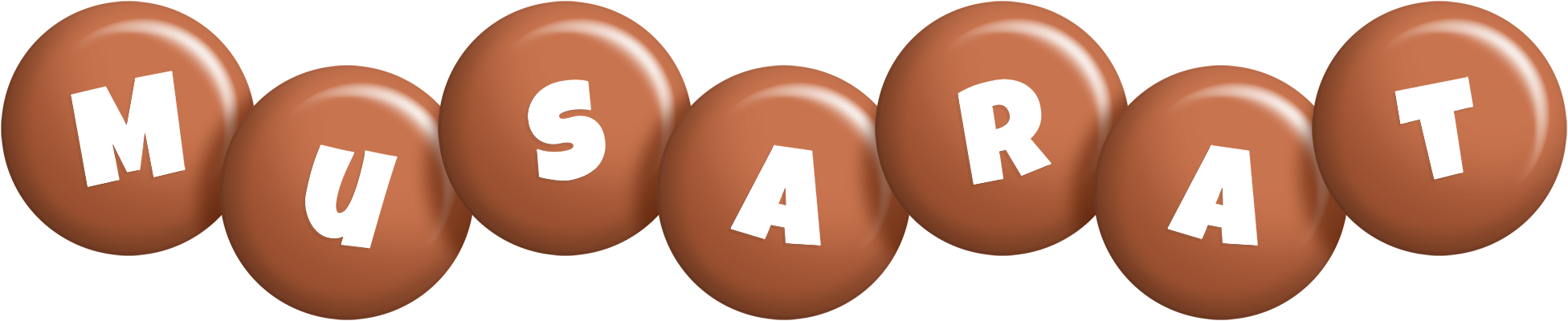 Musarat candy-brown logo