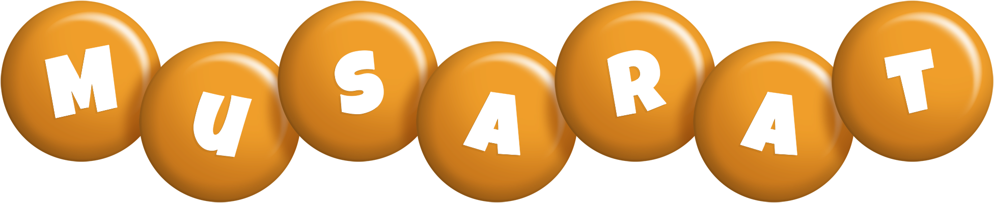 Musarat candy-orange logo