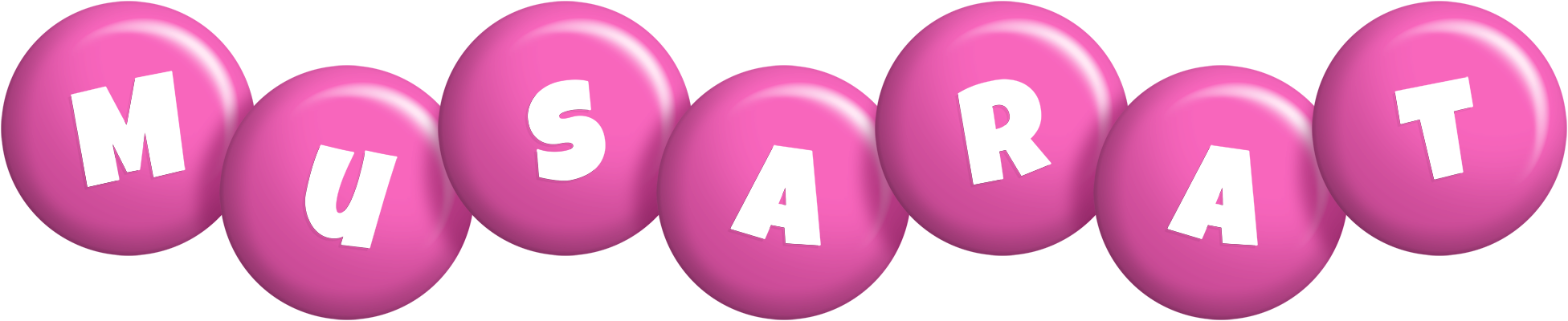 Musarat candy-pink logo
