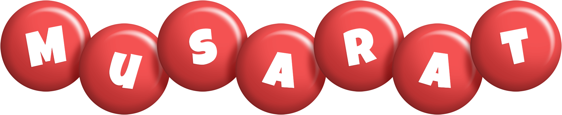 Musarat candy-red logo