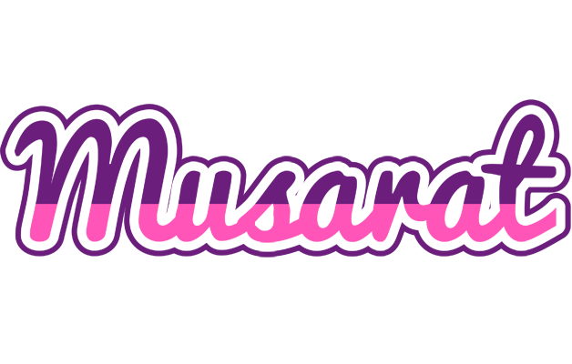 Musarat cheerful logo