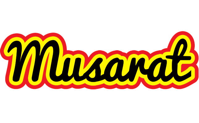 Musarat flaming logo
