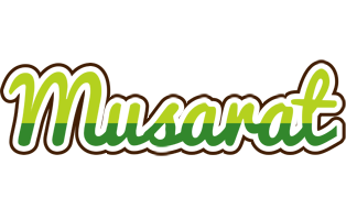 Musarat golfing logo