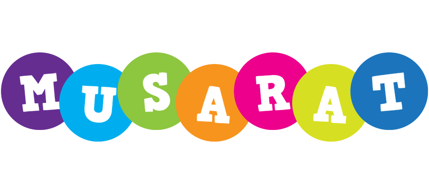 Musarat happy logo