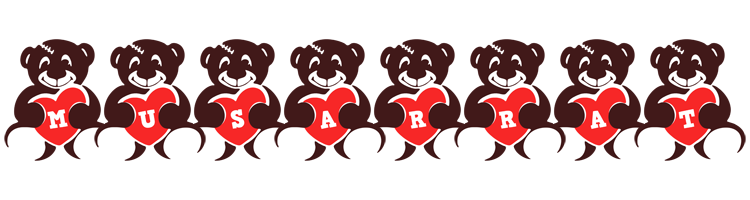 Musarrat bear logo