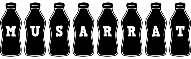 Musarrat bottle logo