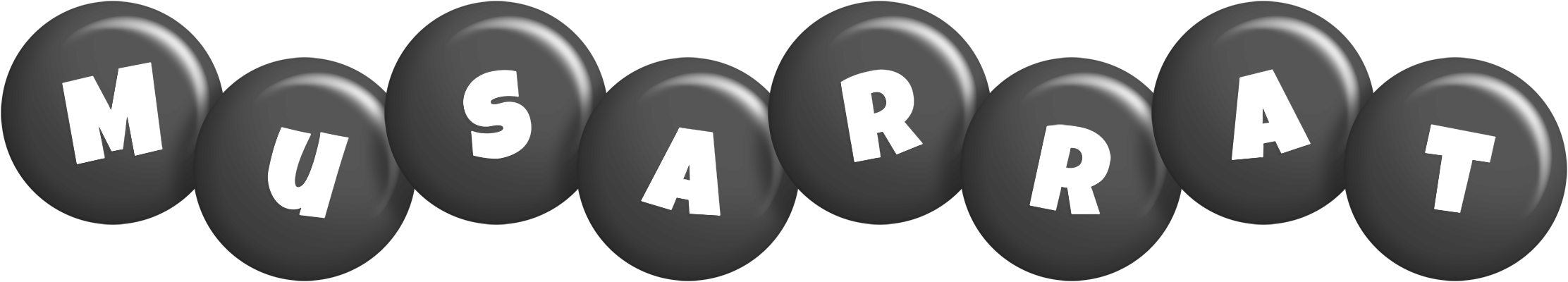 Musarrat candy-black logo