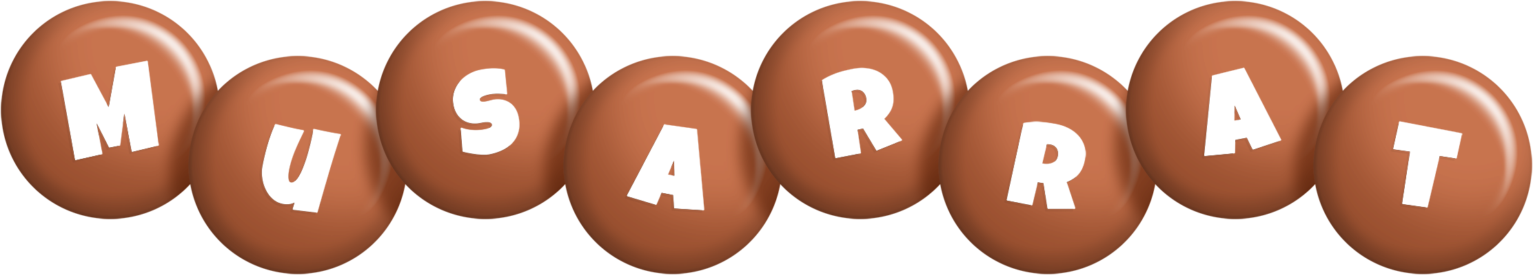 Musarrat candy-brown logo